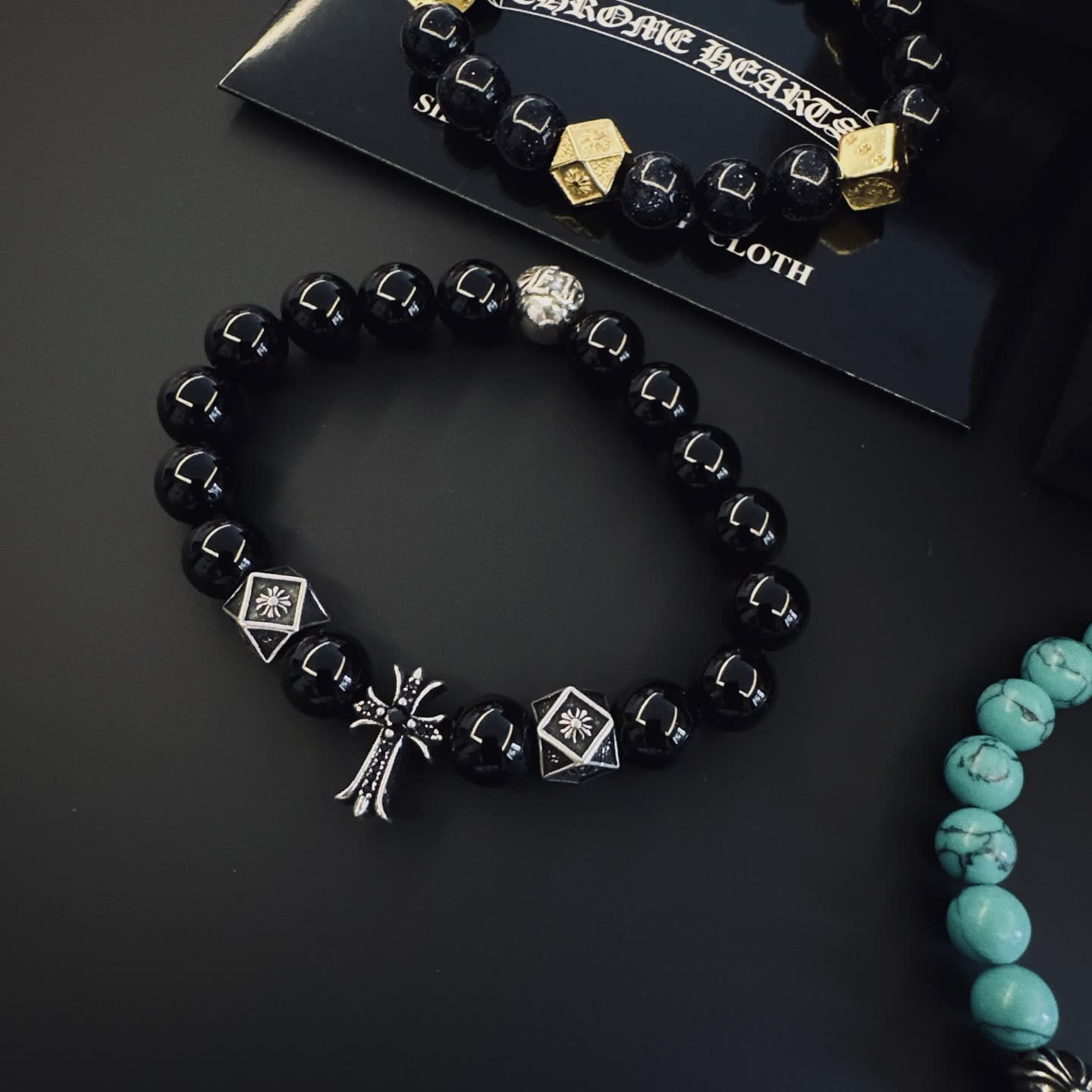 Chrome Hearts Beaded Bracelets Set
